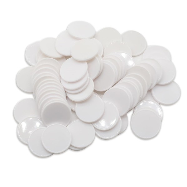 HAKITAROOM Set of 100 Opaque Plastic Learning Counters Mini Poker