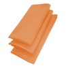 ► 6 x Elegant Fabric Napkins / Apricot / Orange