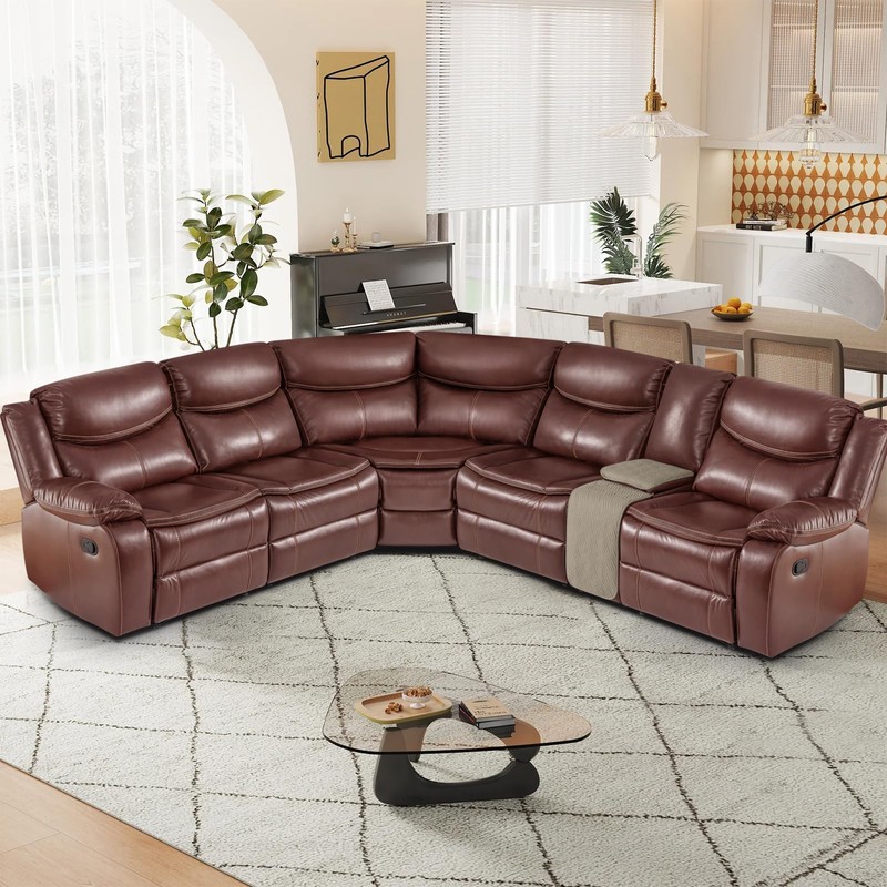 KinCam Waterproof Sectional Couch Covers, Oversized Recliner Sofa Covers for
