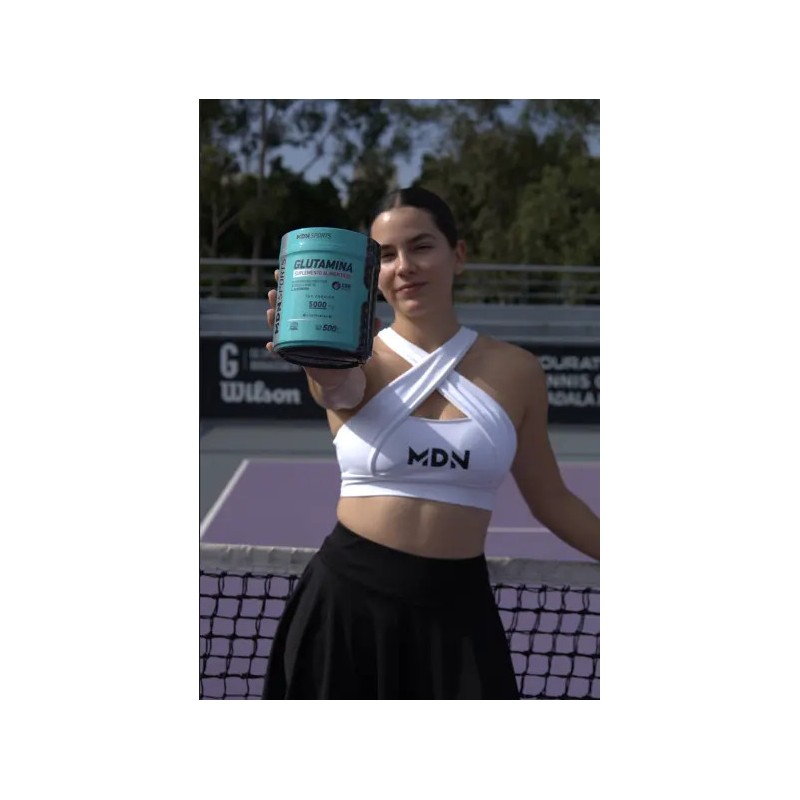 Glutamina En Polvo Mdn Sports Alta Pureza 100 Servicios