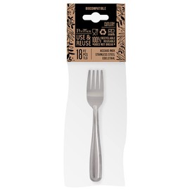 Pintinox Use&Reuse Nickel Free Stainless Steel Cutlery Reusable Recyclable Cutlery Set 72 Piece Cutlery Set