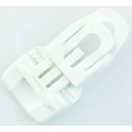 10 x Holdon® MIDI Clip White – Clamp Mounting Eyelet for Banner, Tent, Tarpaulin, Molton – BO-Camp/Isabella