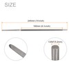 sourcing map 3pcs Chainsaw File, 13/64"(5.2mm) Round Sharpening Hand Files