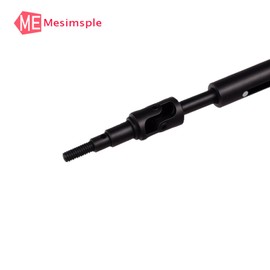 Mesimsple 4Pcs Steel CVD Front Rear H14BM Drive Shaft 14410B for 1/14 H14BM Driveshaft Upgrades Part