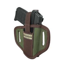 Barsony Woodland Green Ambidextrous Pancake Holster for S&W CSX 3.1"