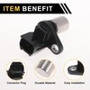Hihaha 1 Pcs No.9008019009/9091905012 Crankshaft Position Sensor for LEXUS RX300