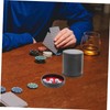 WHAMVOX Dice Cup Game with Dice Set Noise-canceling Dice Shaker