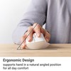 ELECOM Wireless Mouse Ergonomic Shape, 2.4Ghz with Receiver, Silent Click,