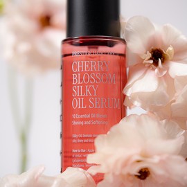 Curishil [Exclusive Plan] Curishil Cherry Blossom Silky Oil Serum 70ml (Includes 13ml Silky Oil Gift)