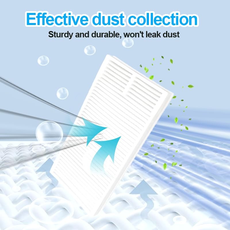 4 HEPA Filters Replacement for EUREKA E10s,E20Plu,J12 Ultra,Midea M9,Obode A8