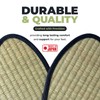 Japanese Rush Grass Tatami Insoles Sweat-Absorbing Breathable Suitable for Any
