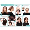 Women Synthetic Wig Long Straight Black Wigs Elastic Hair Wig