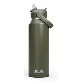 CamelBak Thrive Flip Straw Insulated Stainless Steel Water Bottle Moss, 40oz