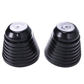 HUIQIAODS - 2 Cubiertas de Polvo para Faros Delanteros, Kit de conversión HID, retráctil, para Kit de conversión de LED, 100 95 90 85 80 75 70 mm