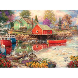 Buffalo Games - Quiet Cove - Rompecabezas de 1000 Piezas                                                                                              