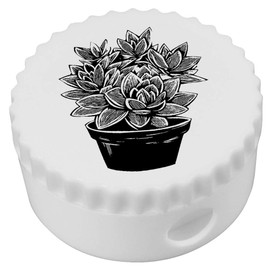 'Pot of Succulents' Compact Pencil Sharpener (PS00045959)