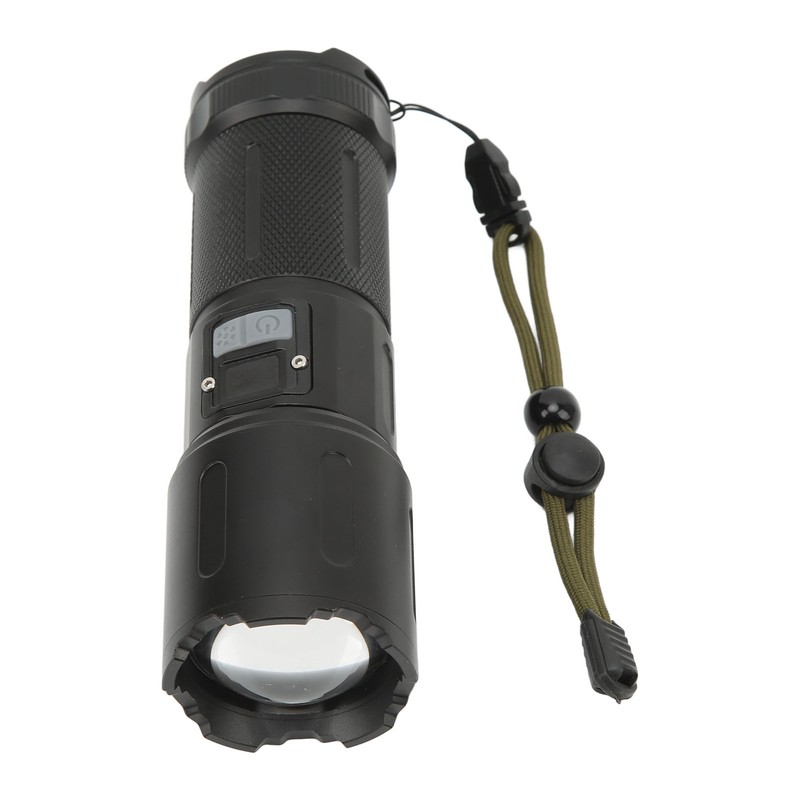 Super Bright Flashlight 5 Gears Zoomable Waterproof Rechargeable 40W High
