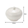 Narumi 51800-4691 Sugar Pot Sense White 8.5 fl oz (250