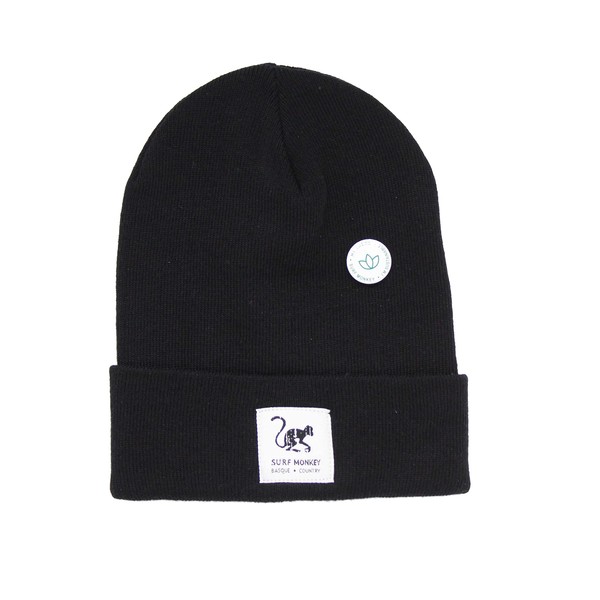 SURF MONKEY Beanie Recycled Hat Unisex Adult One Size -
