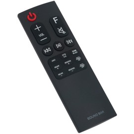 AKB75595401 Replace Soundbar Remote Control fit for LG Sound Bar Speaker System SK5R SK5Y SJ4R SK8Y Sk10y Sk6y Sk9y SJ5Y Sj4y SPK5B-W SPJ4-S SPJ4B-W Spk8-w Spj5b-w S65S3-S SPK5BW SPJ4S SPJ4BW Spk8w