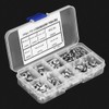 140pcs #10-32 304 Stainless Steel PH Pan Head Screws Kit