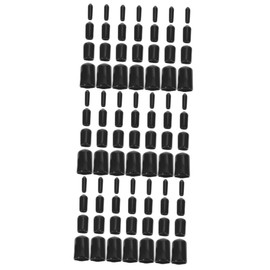 ULTECHNOVO 240pcs Rubber End Caps for Thread Flexible Tube Caps for Automotive Use Prevents Dirt Moisture Compact Lightweight Design