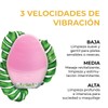 CLEOSKIN cepillo limpiador facial de silicona eléctrico para todo tipo
