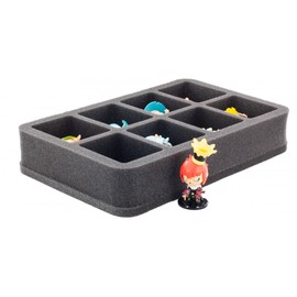 HS050KR01 50mm Half-Size Foam Compatible with 8 Large Krosmaster Figures