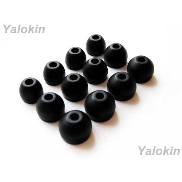 NICKSTON 12 pcs: S/M/L (B-HB) Replacement Eartips Earbuds Set for