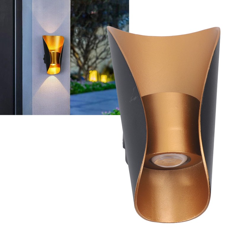 LED Wall Sconce Aluminum Waterproof Modern Wall Light for Outdoor
