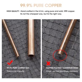 U Buscar Oro Y Agua - Mard Varilla De Cobre Y Péndulo Para