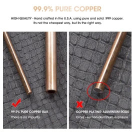 U Buscar Oro Y Agua - Mard Varilla De Cobre Y Péndulo Para