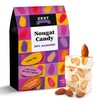 Nougat Candy by Zest Delites, 25% Almonds Torrone Italian Candy