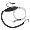 Black Cat U-float leader for catfish fishing, 200 cm, anti-tangle