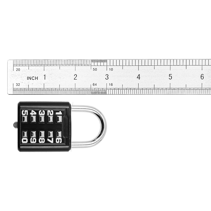 CENPEK Gym Padlock Push Button Combination Lock Padlock for Old