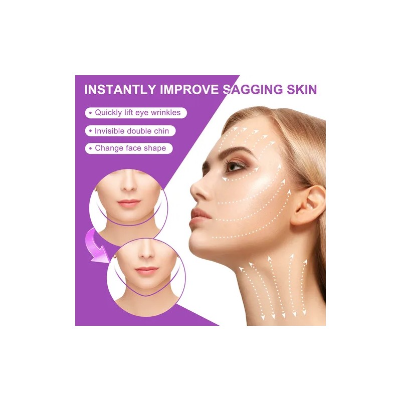 Cinta Transparente Anti Arrugas Elevación Facial Reafirmante