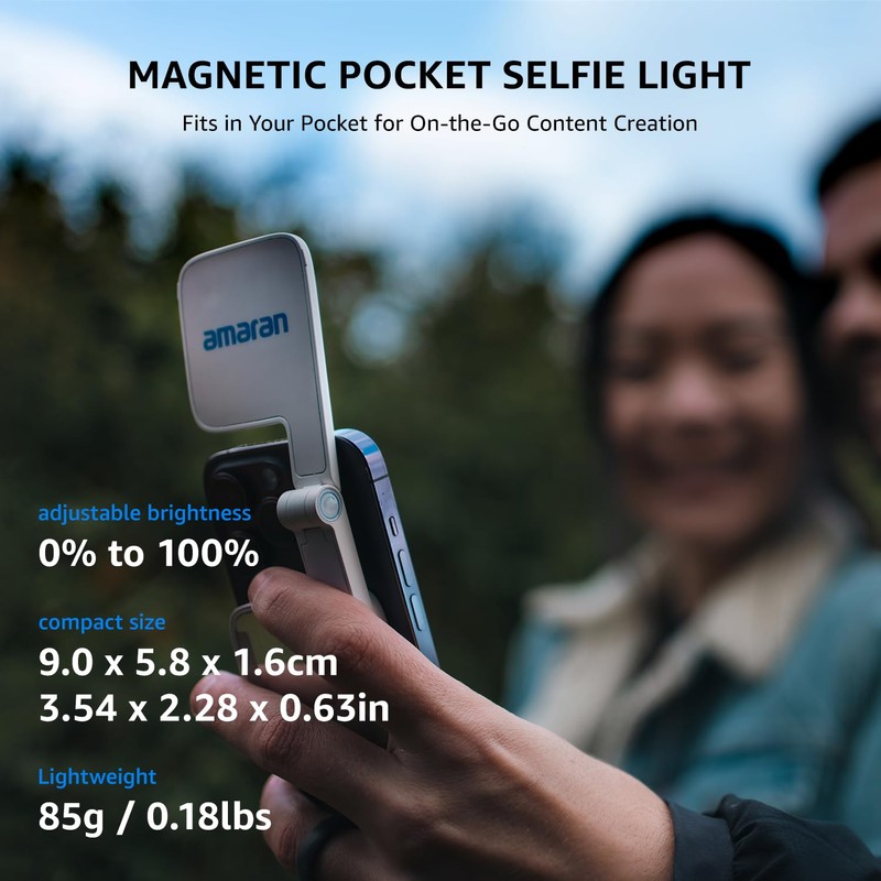 amaran go amaran Magnetic Mini Light - MagSafe & Qi2