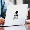 CafePress Proud Grandpa of A Graduate Sticker Square Bumper Sticker