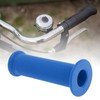 BULLSPANN 2 Stück Fahrradgriffe, 117mm Kurze Lenkergriffe, ergonomisches Design Gummigriffe