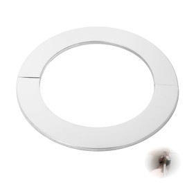 Fledart Rosette Stove Pipe 120 mm Stainless Steel, Chimney Rosette 120 mm, Chimney Rosette Diameter 125 x 175 x 5 mm, Heat Resistant for Boilers (120 mm)