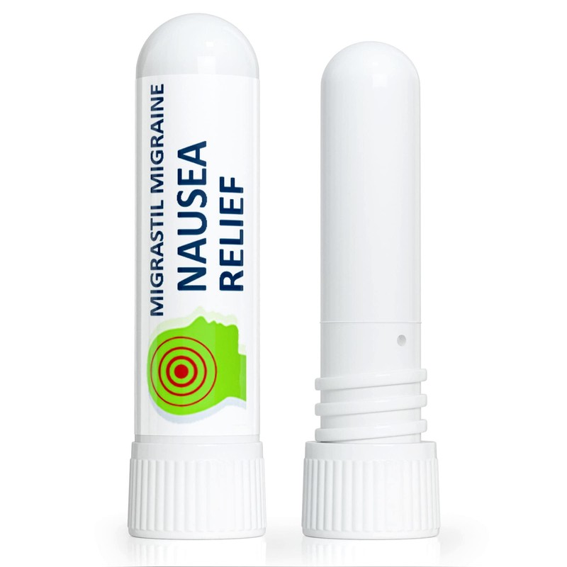 Inhalador de náuseas Migrastil Migraine, paquete de 2