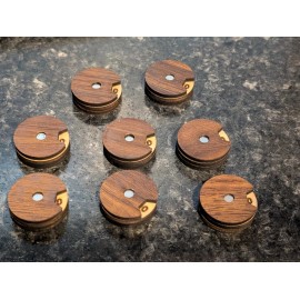 8 Magnetic Pin Markers for Bolt Action - Counters Trackers Easy to Read!