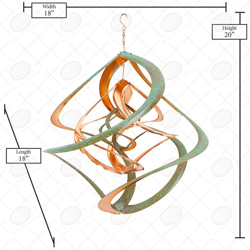 Red Carpet Studios The Original Cosmix Deluxe Helix Wind Spinner,