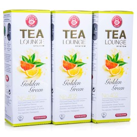 Teapot Tealounge Capsules Golden Green No. 402 Green Tea (3 x 8 Capsules)