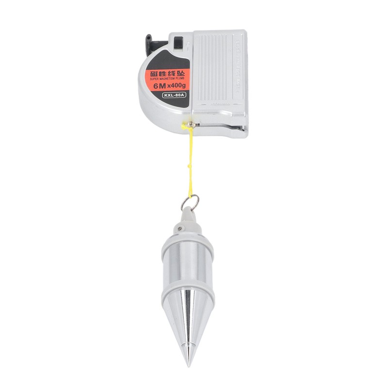Magnetic Wire Hammer Retractable 6 Meter Line Drop Vertical Measuring