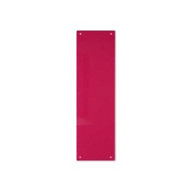 Focus Plastics DOOR FINGER PLATE- 11 COLOURS (Pink)