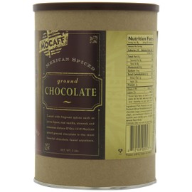 MOCAFE Azteca D'Oro 1519 Mexican Spiced Ground Chocolate, 3-Pound Tins (Pack of 2)