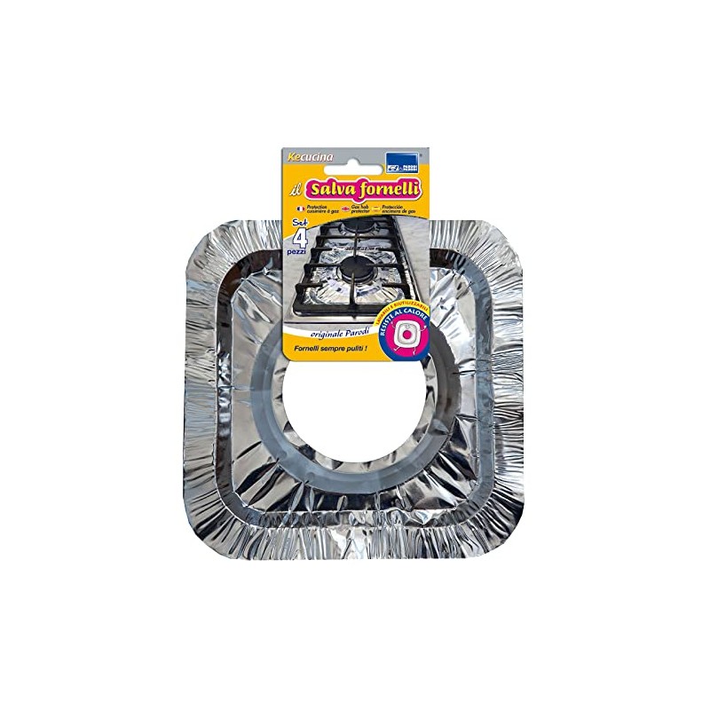 PARODI & PARODI - Gas Hob Protector Aluminium Fire Guard
