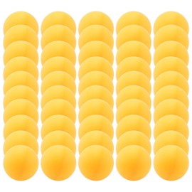 50 pcs 40 mm Table Tennis Training Balls, Pong Balls, Yelow/White Random
