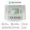 OOYCYOO 80A MPPT Solar Charge Controller 12V/24V Automatic Voltage Detection